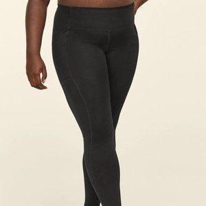 Girlfriend Collective Black Compressive Pocket Legging